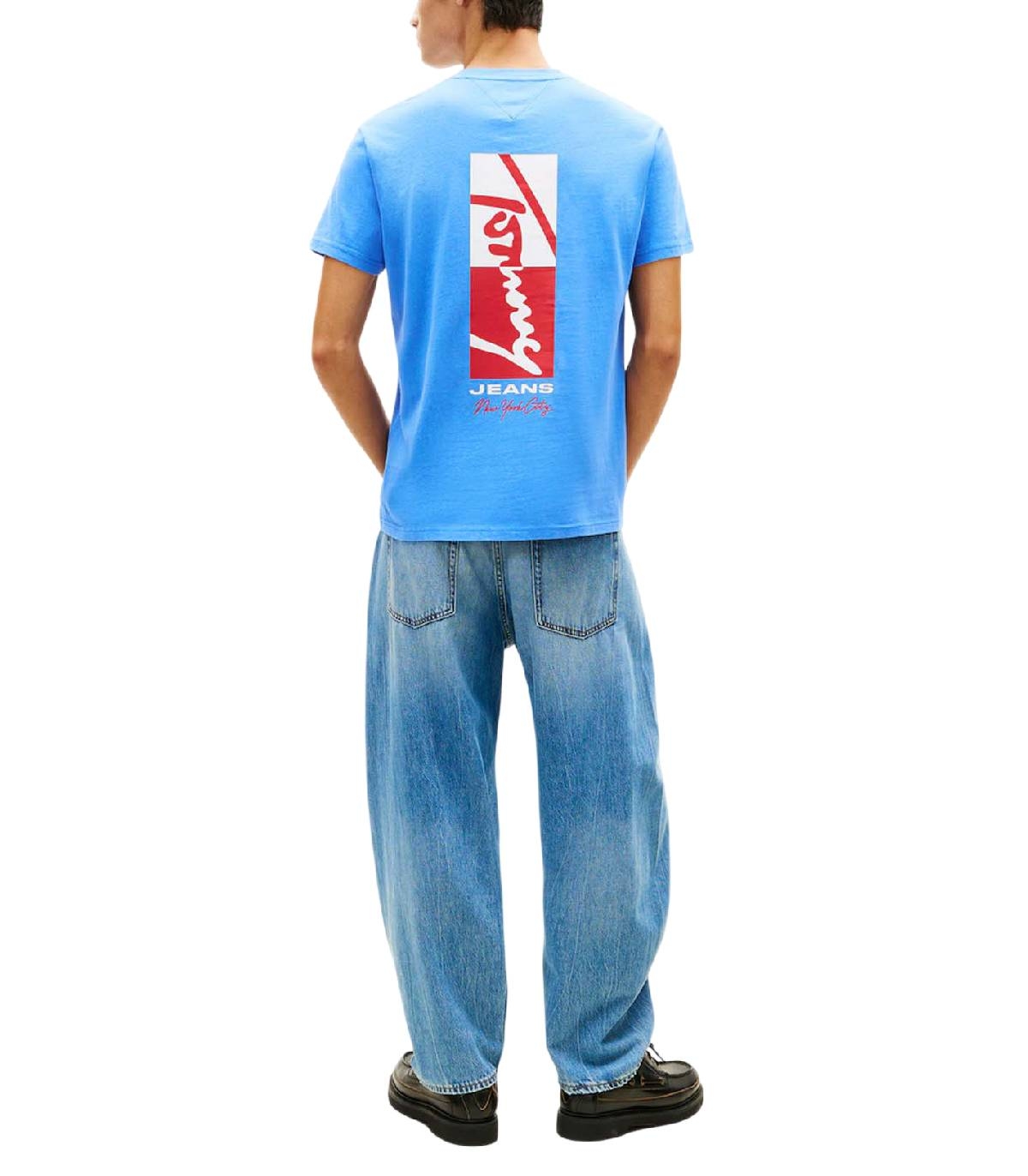 Tommy Jeans - Camiseta Azul para Hombre