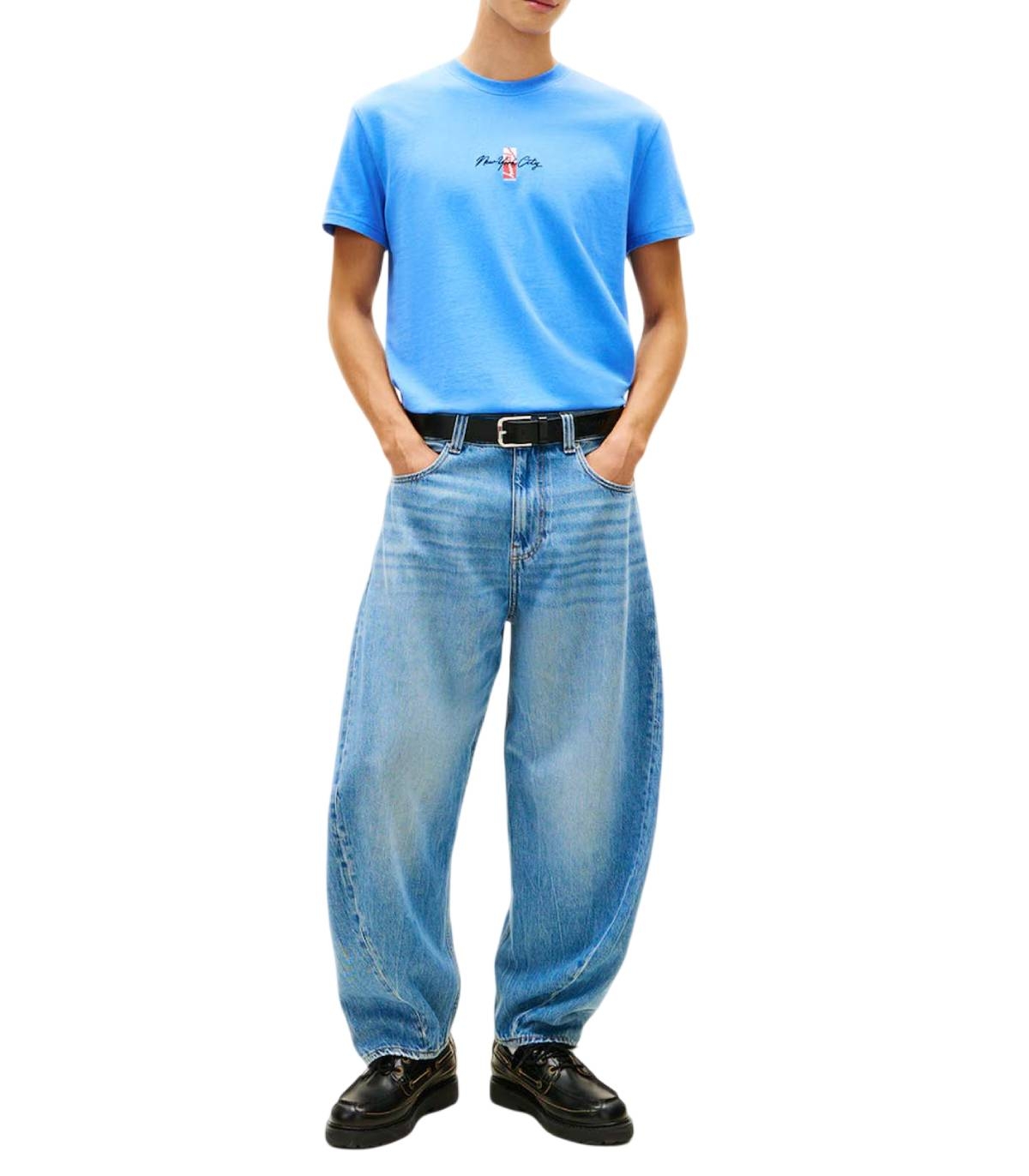 Tommy Jeans - Camiseta Azul para Hombre