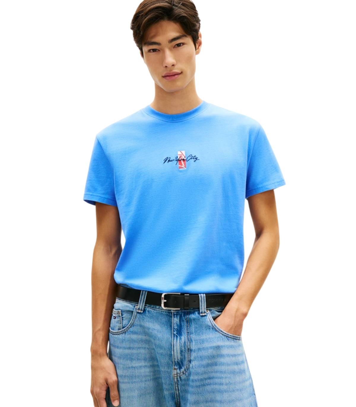 Tommy Jeans - Camiseta Azul para Hombre
