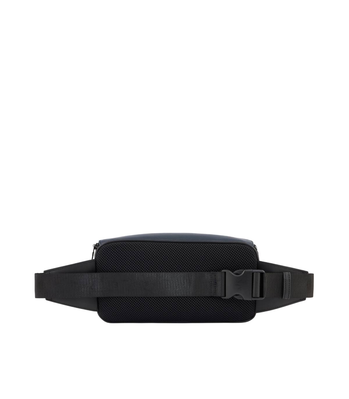 Armani Exchange - Riñonera Azul Unisex