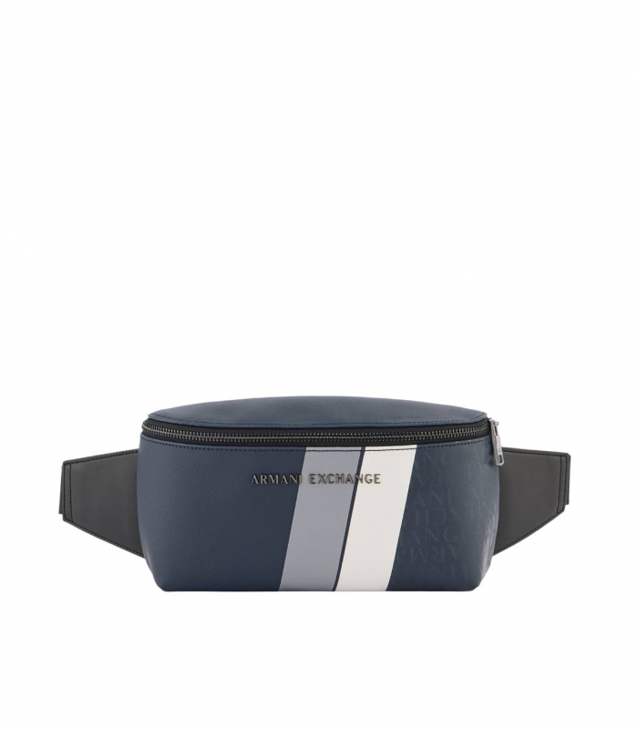 Armani Exchange - Riñonera Azul Unisex