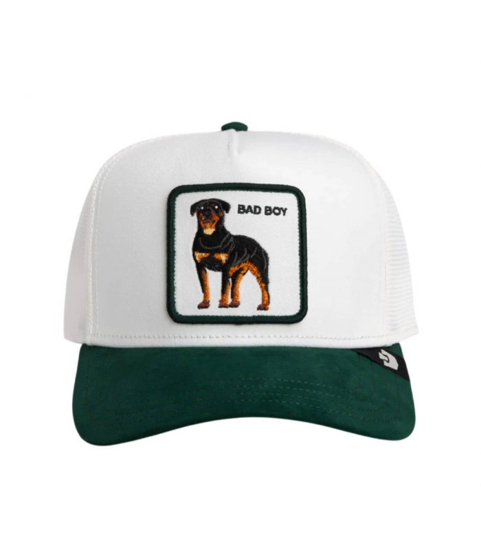 Gorrin - Gorra Blanca Unisex - Suede Bad Boy