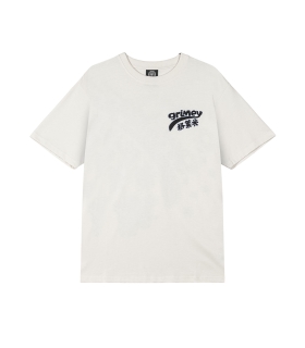 GRMY - Camiseta Blanca para Hombre - Concreat Jungle Gé Lái Mi