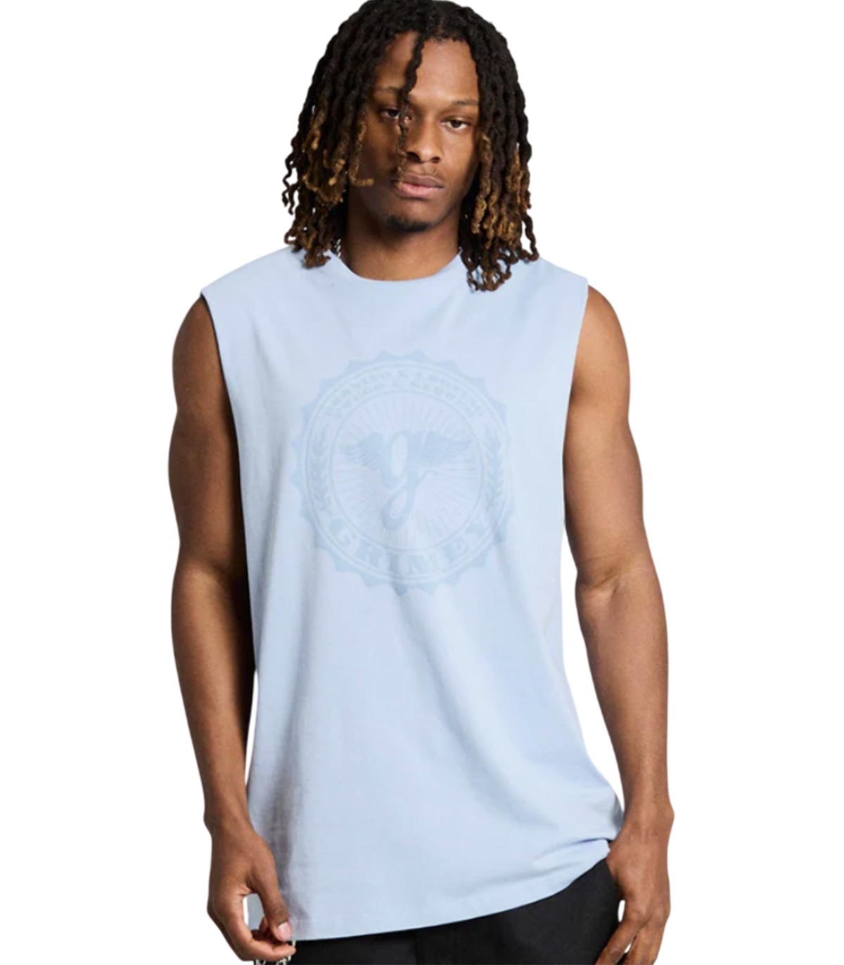 GRMY - Camiseta Azul para Hombre - Chief Watcher Light Blue