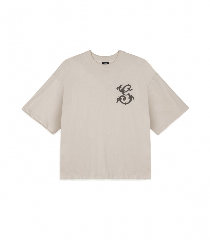 GRMY - Camiseta Blanca para Hombre - Chief Watcher Boxy Tee