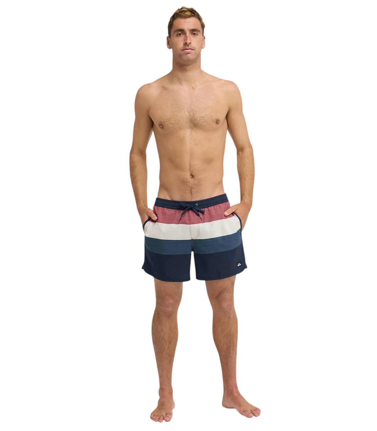 Quiksilver - Bañador Multicolor para Hombre - Scallop Volley