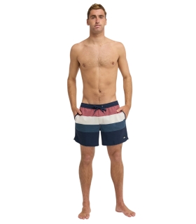 Quiksilver - Bañador Multicolor para Hombre - Scallop Volley