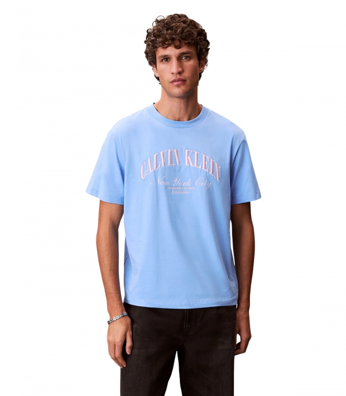 Calvin Klein - Camiseta Azul para Hombre - Blue Descent