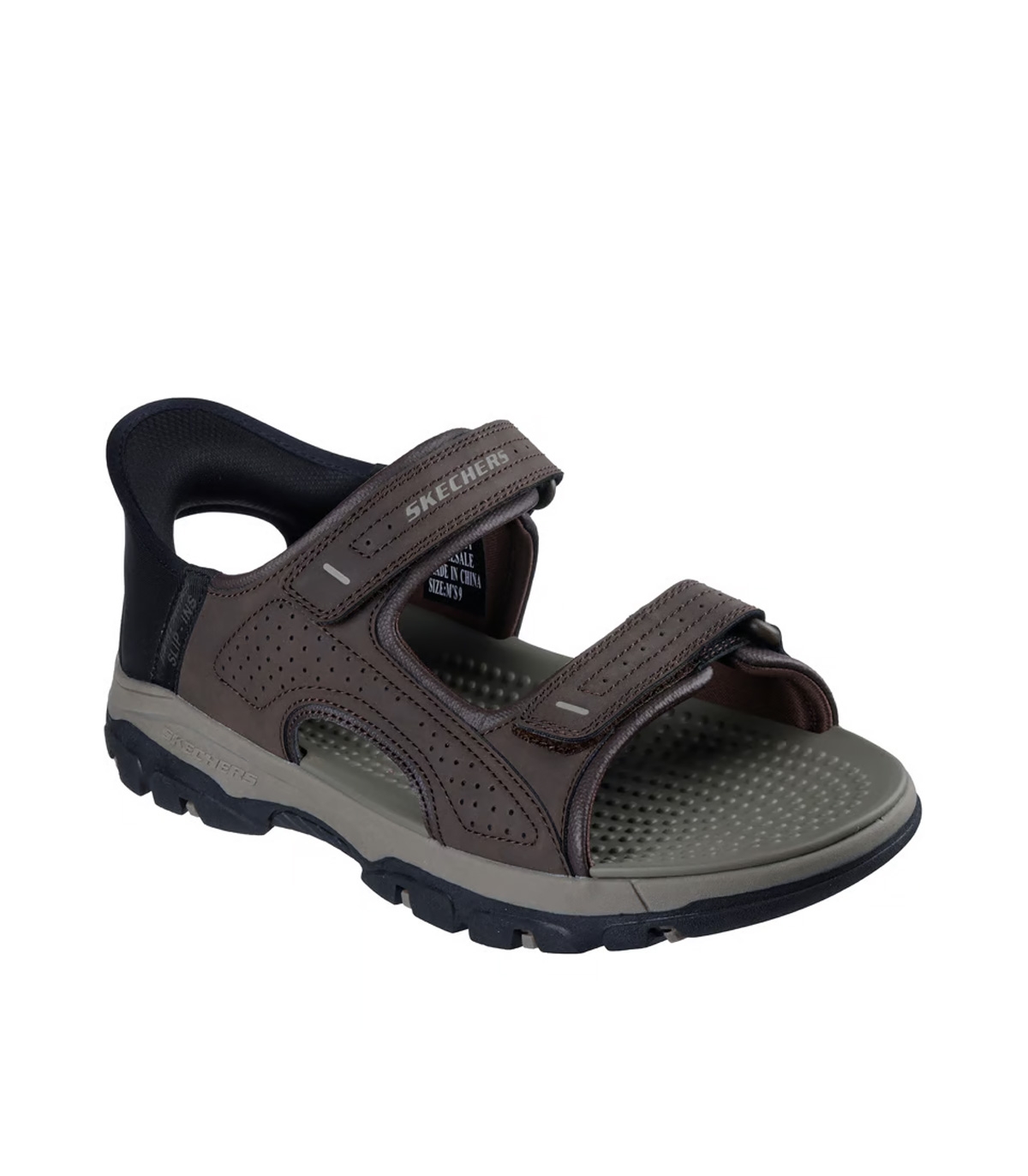 Skechers - Sandalias Marrones para Hombre - Reece