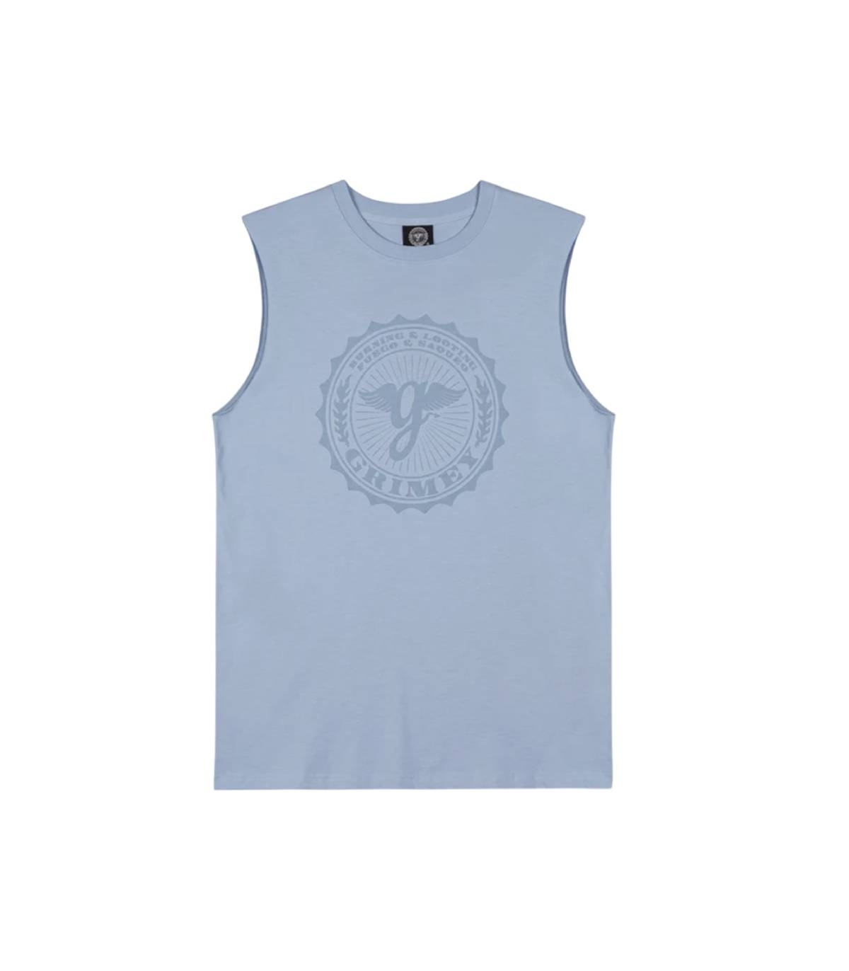 GRMY - Camiseta Azul para Hombre - Chief Watcher Light Blue