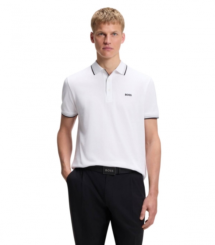 Boss - Polo Celeste para Hombre