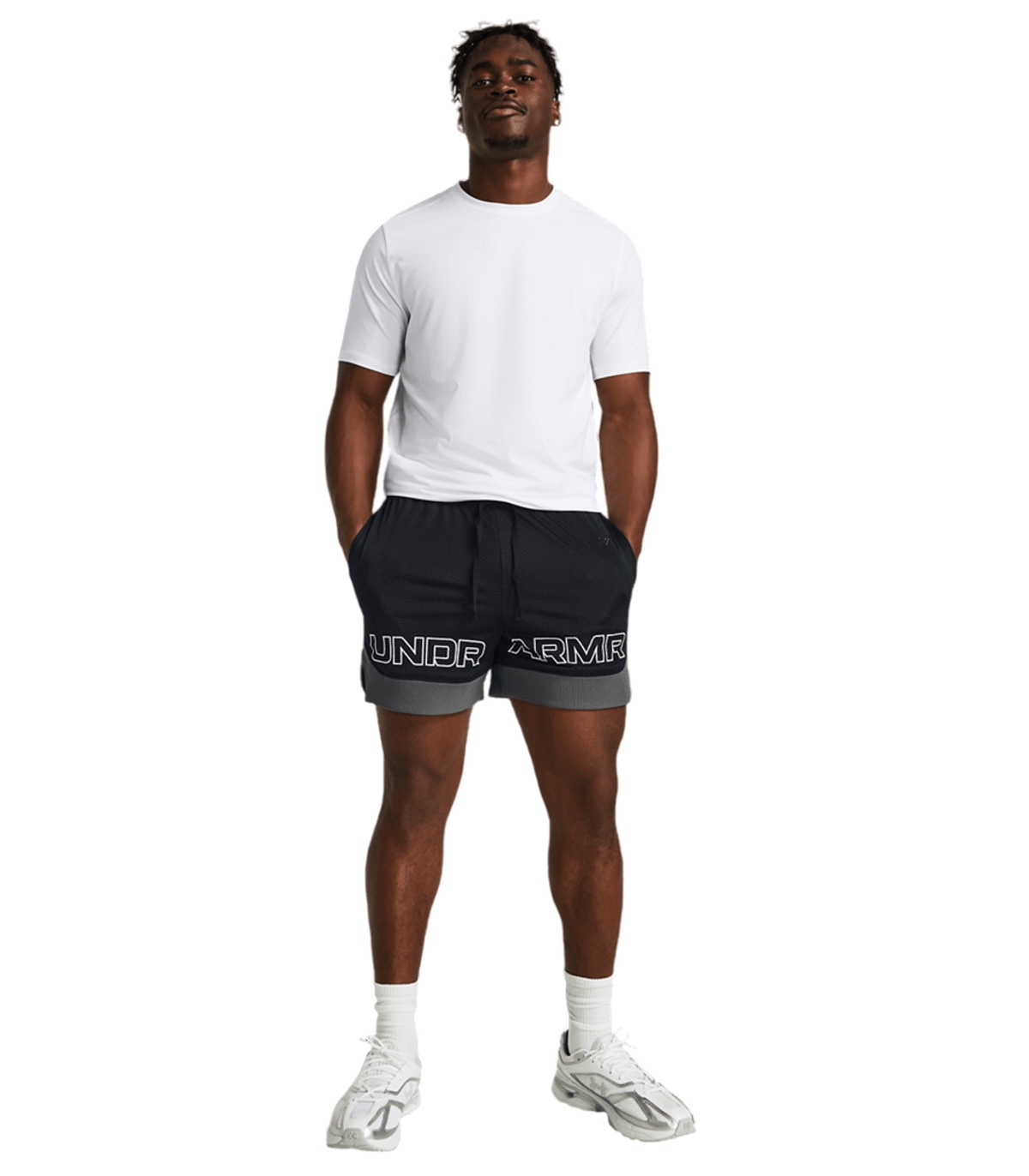 Under Armour - Camiseta Blanca para Hombre - Sueto