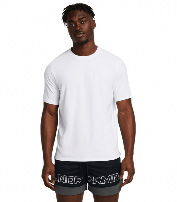 Under Armour - Camiseta Blanca para Hombre - Sueto