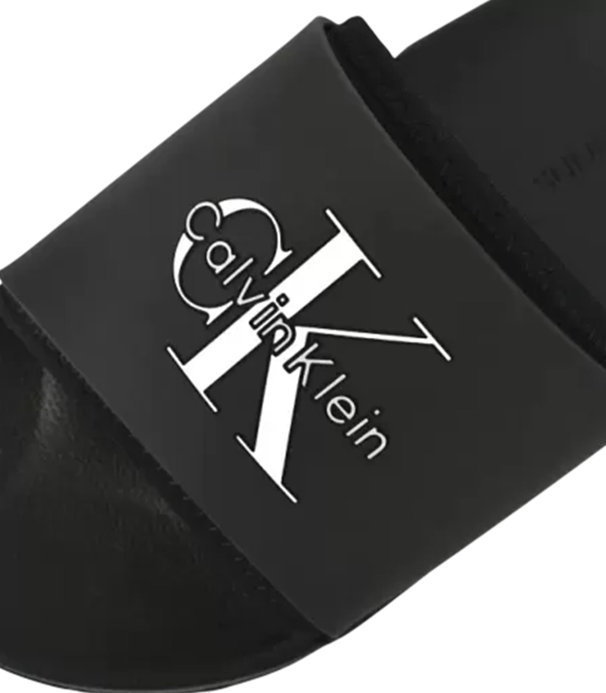 Calvin Klein - Chanclas Negras para Hombre - Slide Rubber