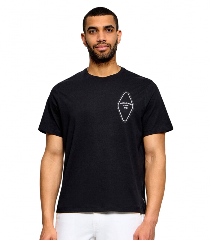 Michael Kors - Camiseta Negra para Hombre - Logotipo