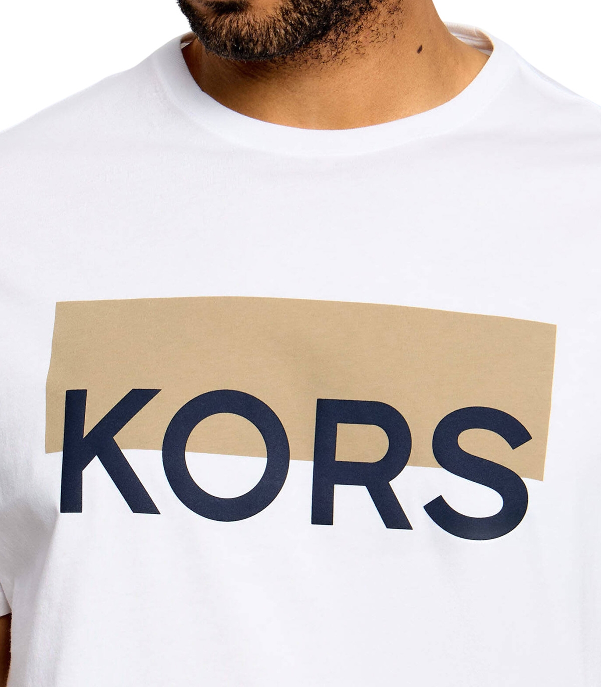 Michael Kors - Camiseta Blanca para Hombre - Print