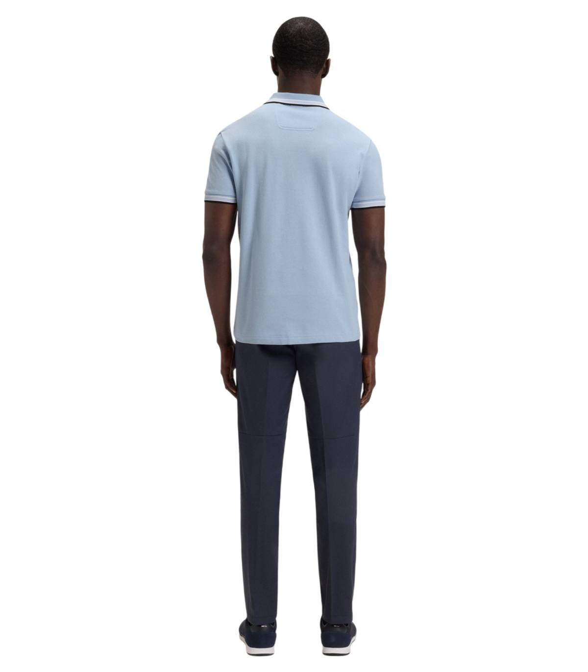 Boss - Polo Celeste para Hombre