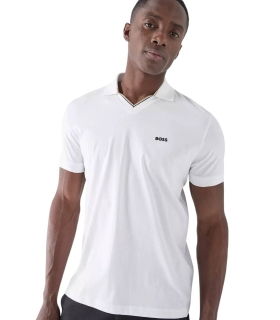 Boss - Polo Blanco para Hombre