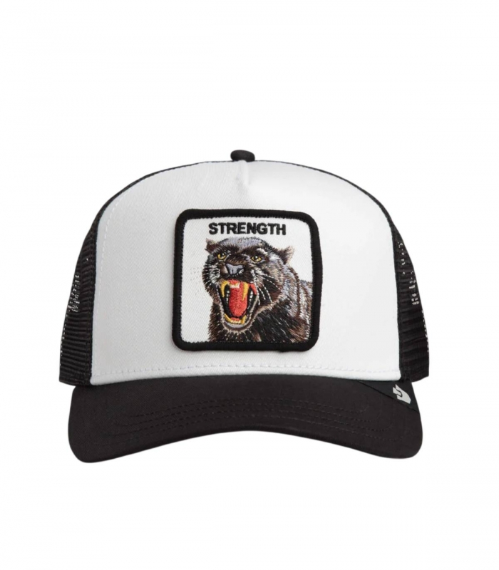 Gooring Bros - Gorra Blanca Unisex - Strength Panther