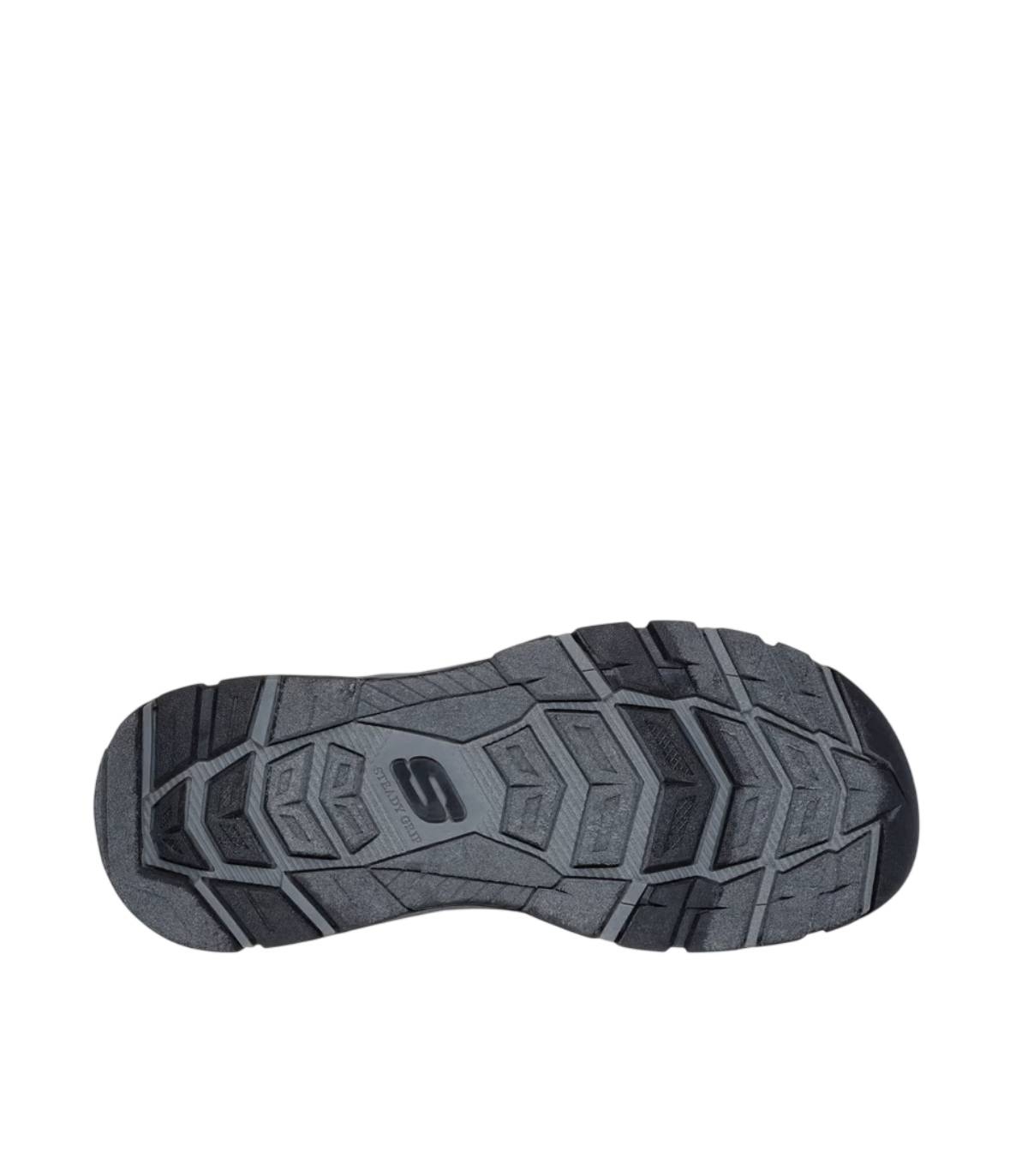 Skechers - Sandalias Grises para Hombre - Relaxed Fit