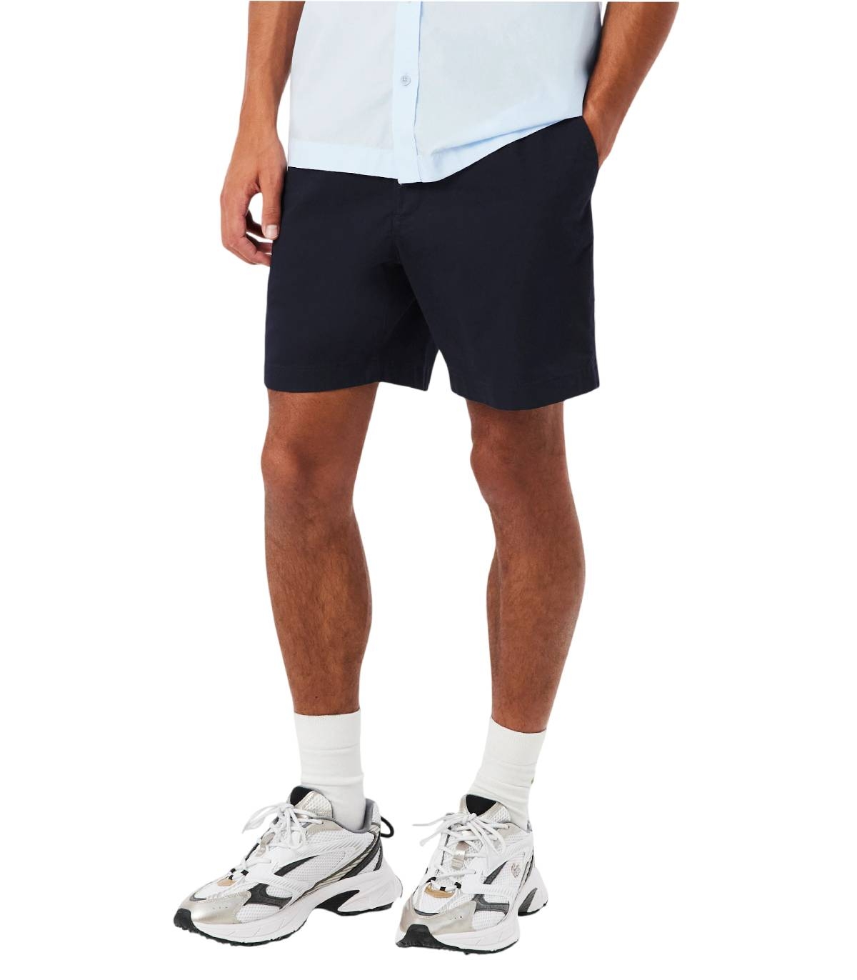 Lacoste - Pantalones Cortos Azul Marino para Hombre