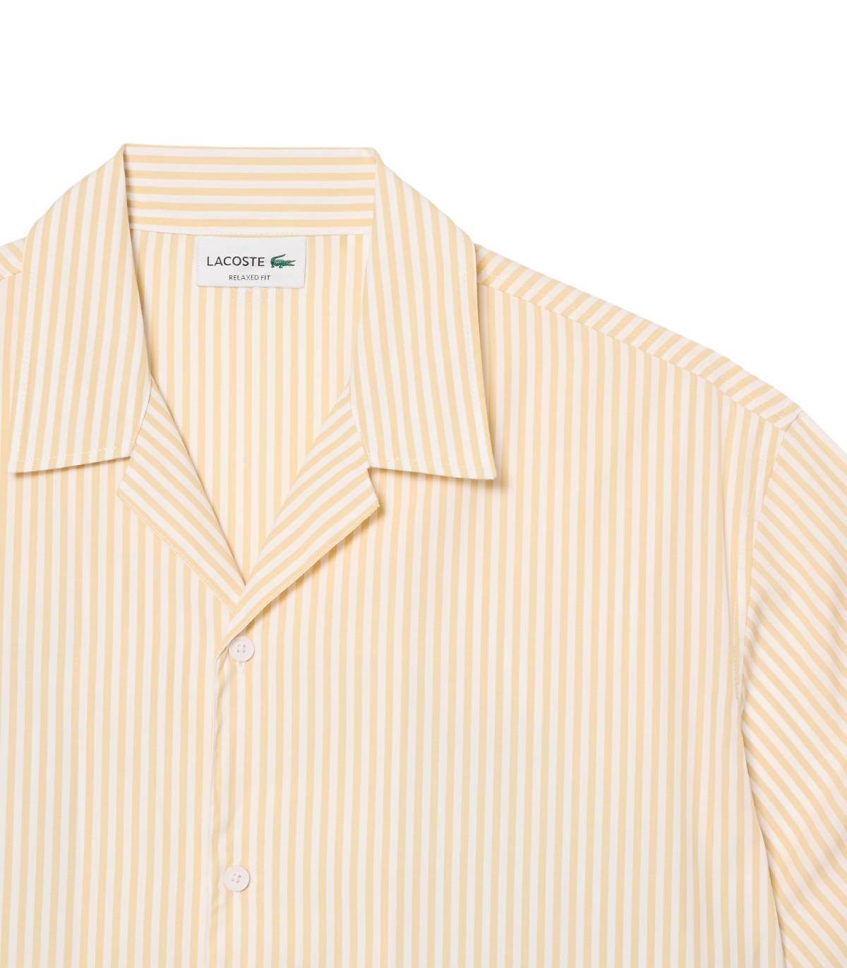 Lacoste - Camisa Amarilla para Hombre