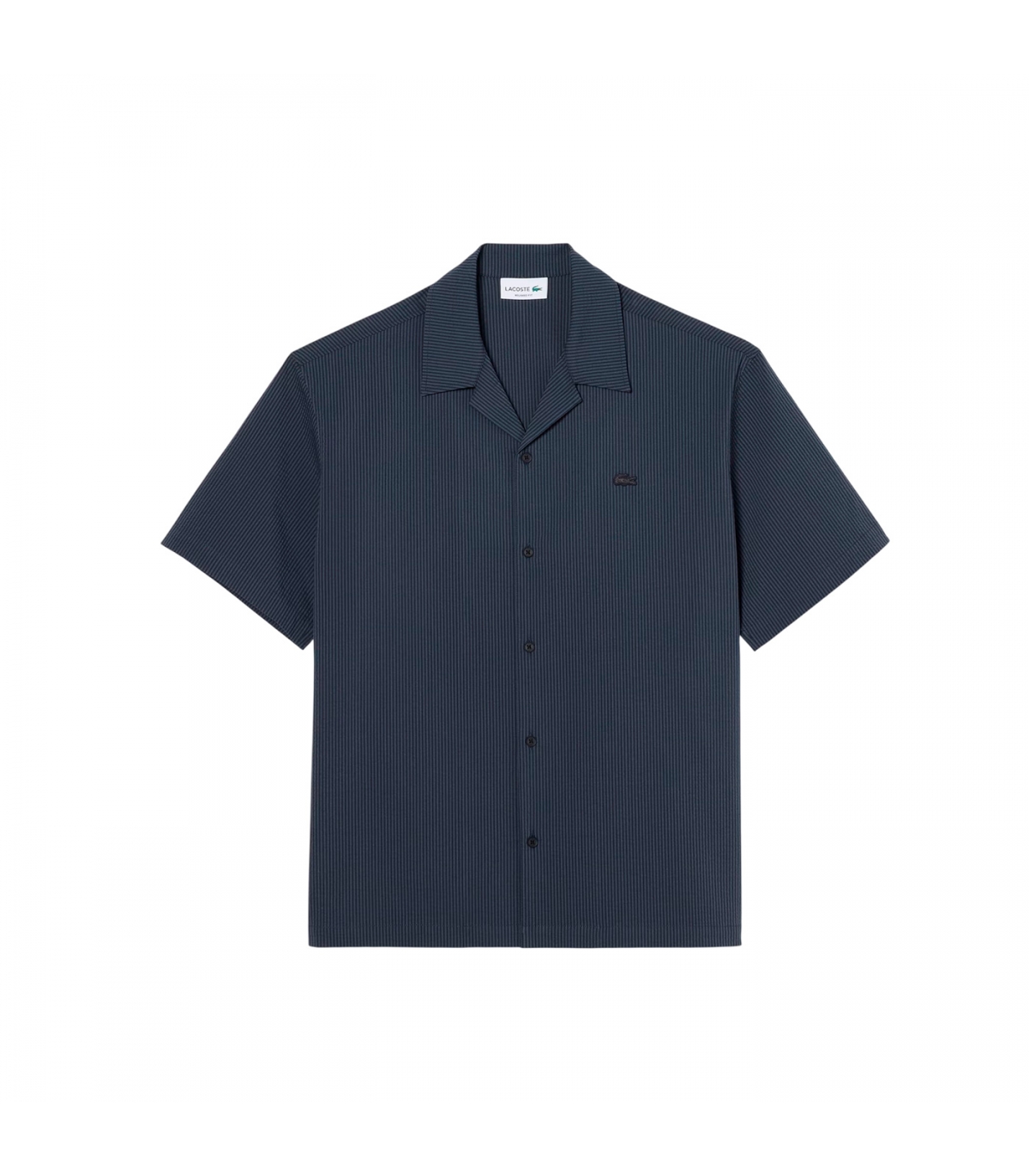 Lacoste - Camiseta Gris de Corte Holgado Para Hombres -
