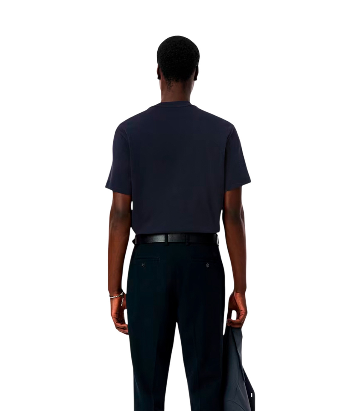 Lacoste - Camisa Gris y Negra Para Hombre