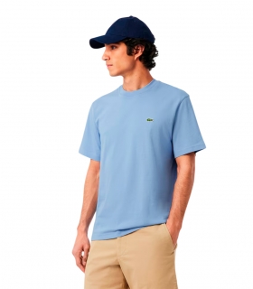 Lacoste - Camiseta Azul Claro Para Hombre