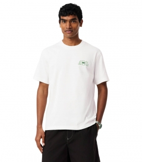 Lacoste - Camiseta Blanca para Hombre