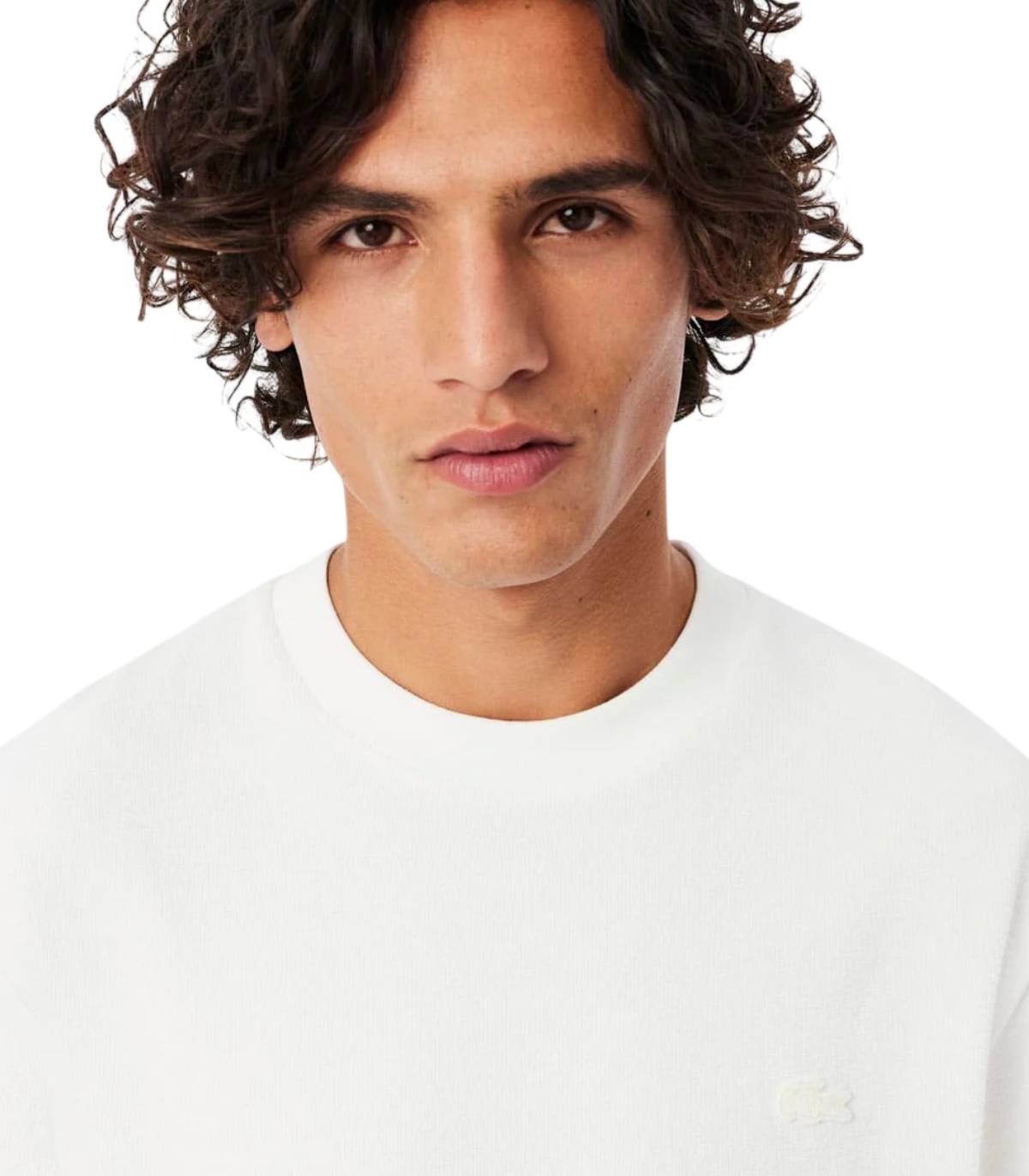 Lacoste - Camiseta Blanca para Hombre