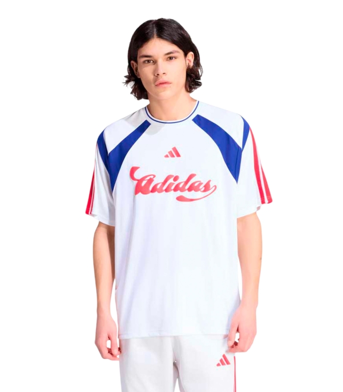Adidas Performance- Camiseta Blanca para Hombres - Tiro Nations