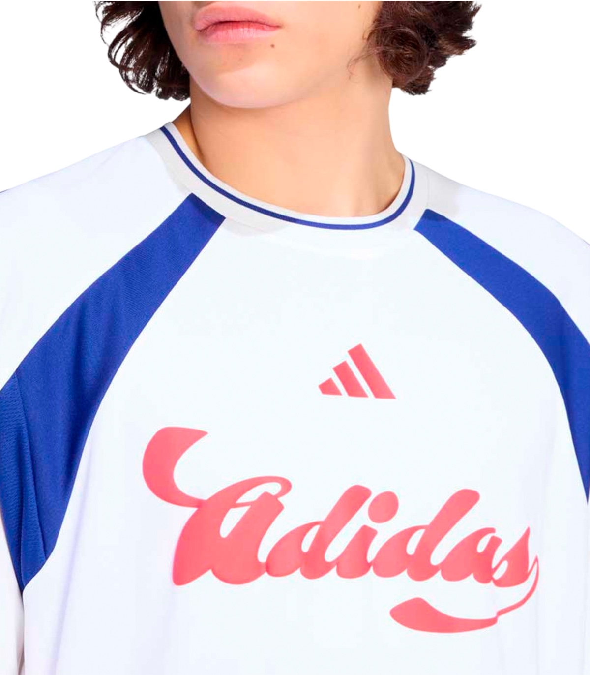 Adidas Performance- Camiseta Blanca para Hombres - Tiro Nations