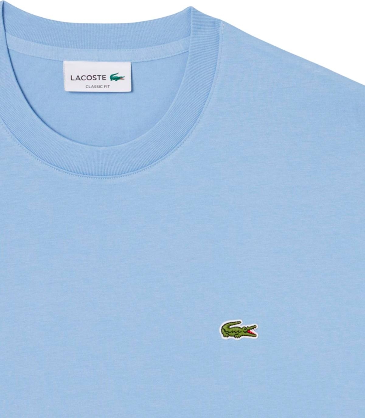 Lacoste - Camiseta Celeste para Hombre
