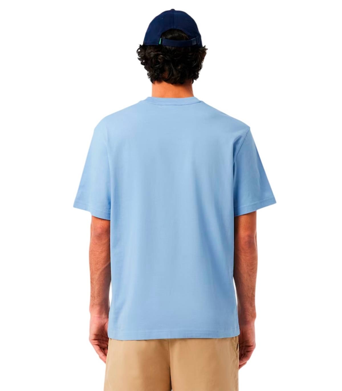 Lacoste - Camiseta Celeste para Hombre