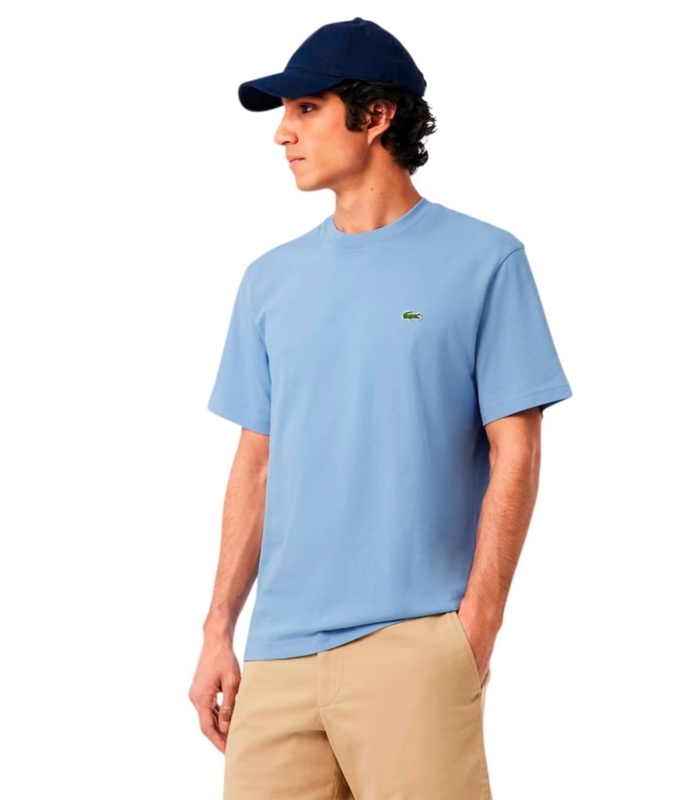 Lacoste - Camiseta Celeste para Hombre