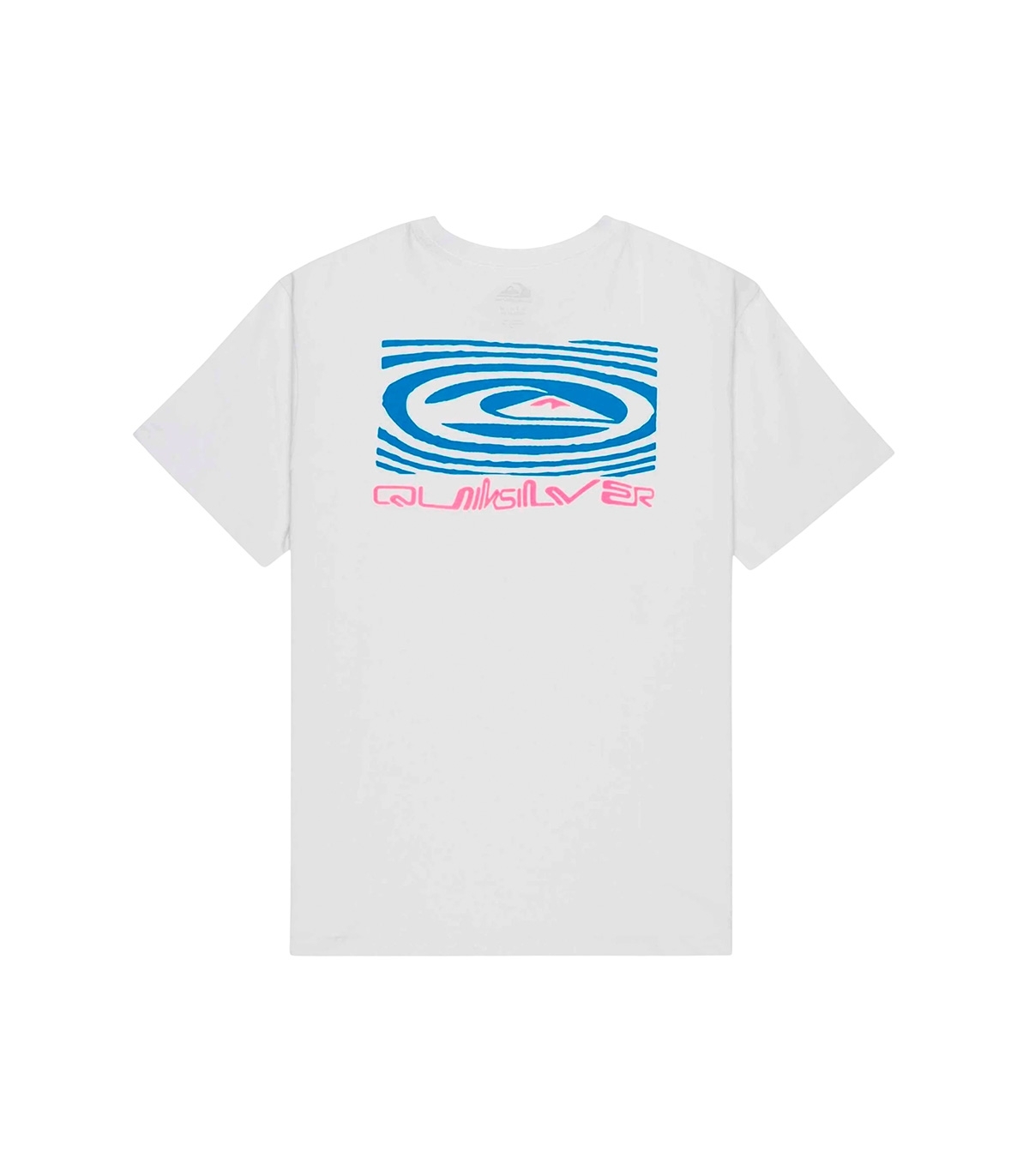 Quiksilver - Camiseta Blanca para Hombre - Ripples