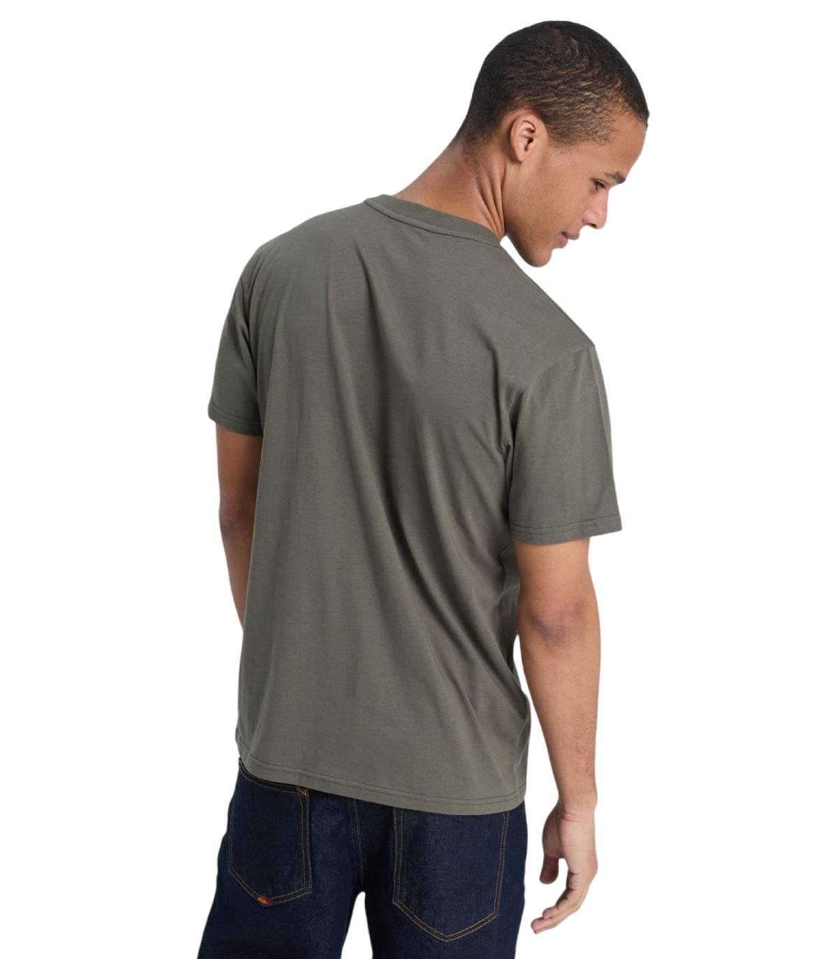 Quiksilver - Camiseta Gris para Hombre - Mini Logo