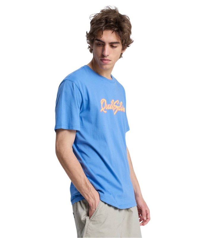 Quiksilver - Camiseta Azul para Hombre - Malibu
