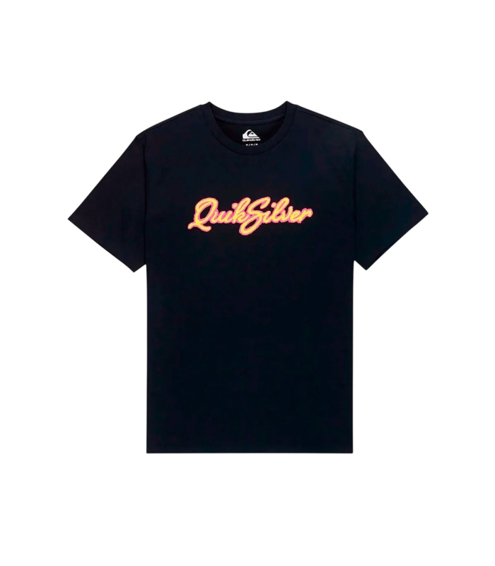 Quiksilver - Camiseta Negra para Hombre - Malibu