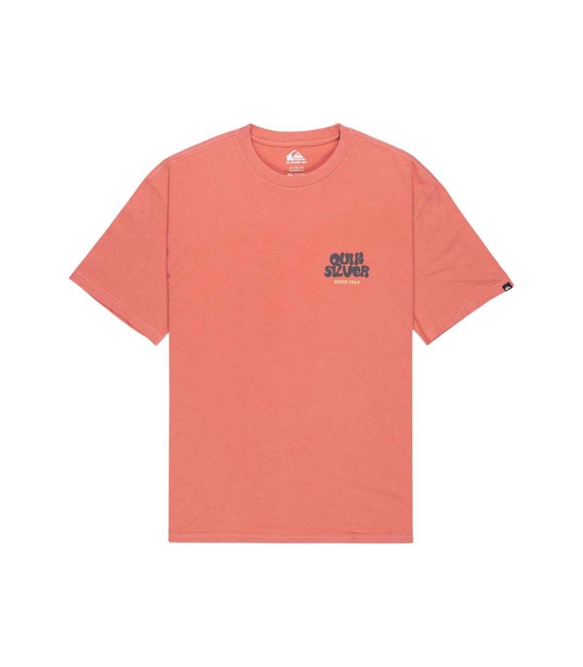 Quiksilver - Camiseta Naranja para Hombre - Fruits Tide
