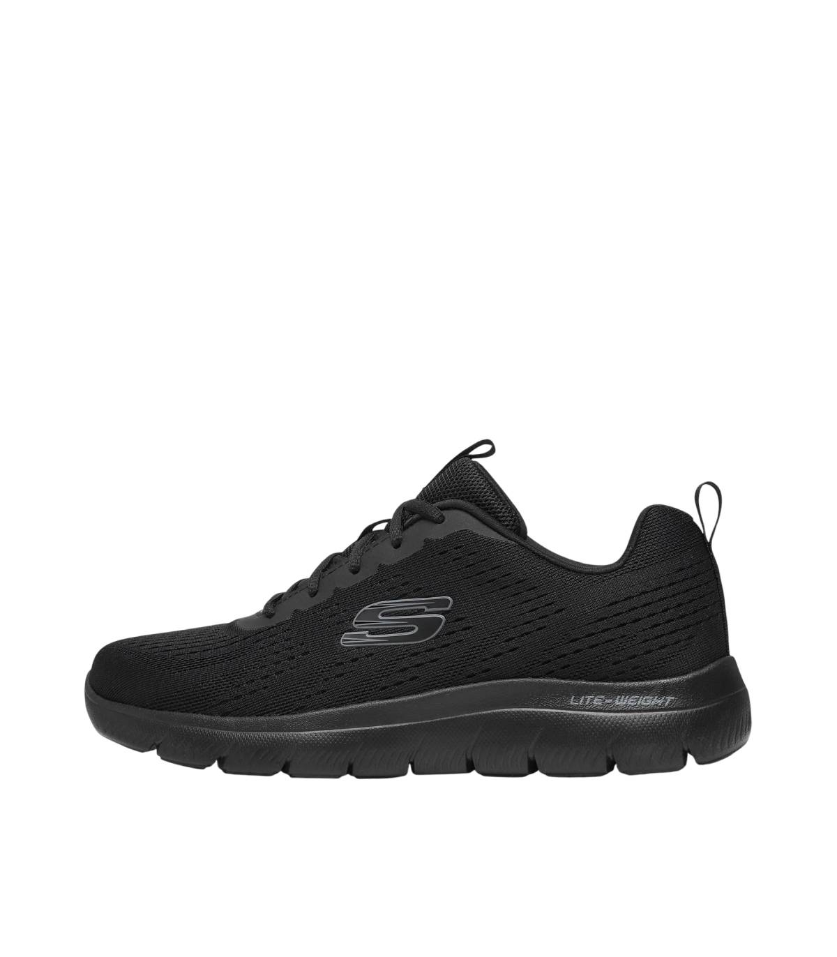Skechers - Zapatillas Negras para Hombre - Summits Torre