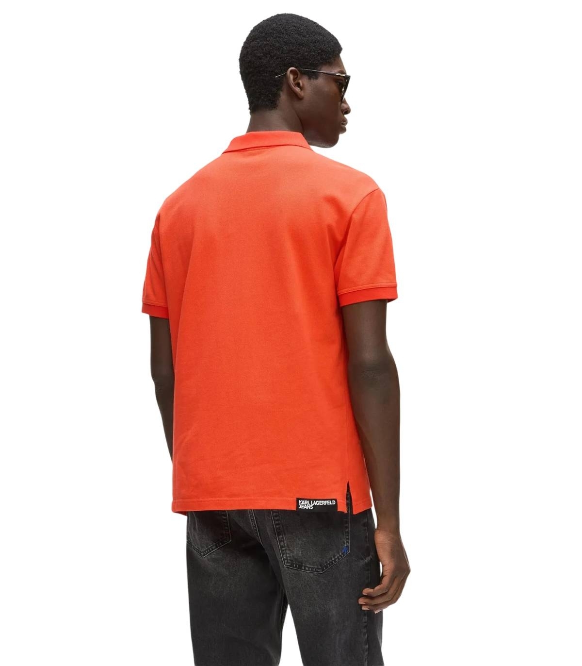 Karl Lagerfeld - Polo Rojo para Hombre
