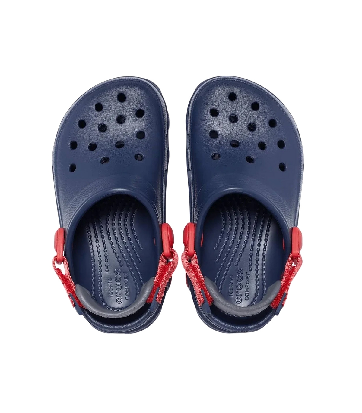 Crocs - Chanclas Azules para Niño - Classic