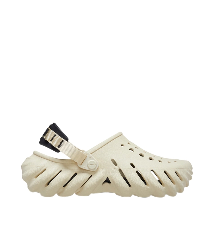 Crocs - Chanclas Beige para Hombre - Echo Clog