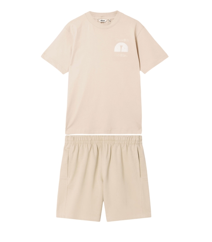 Ellesse - Conjunto Beige para Hombre - Club Di Corsa