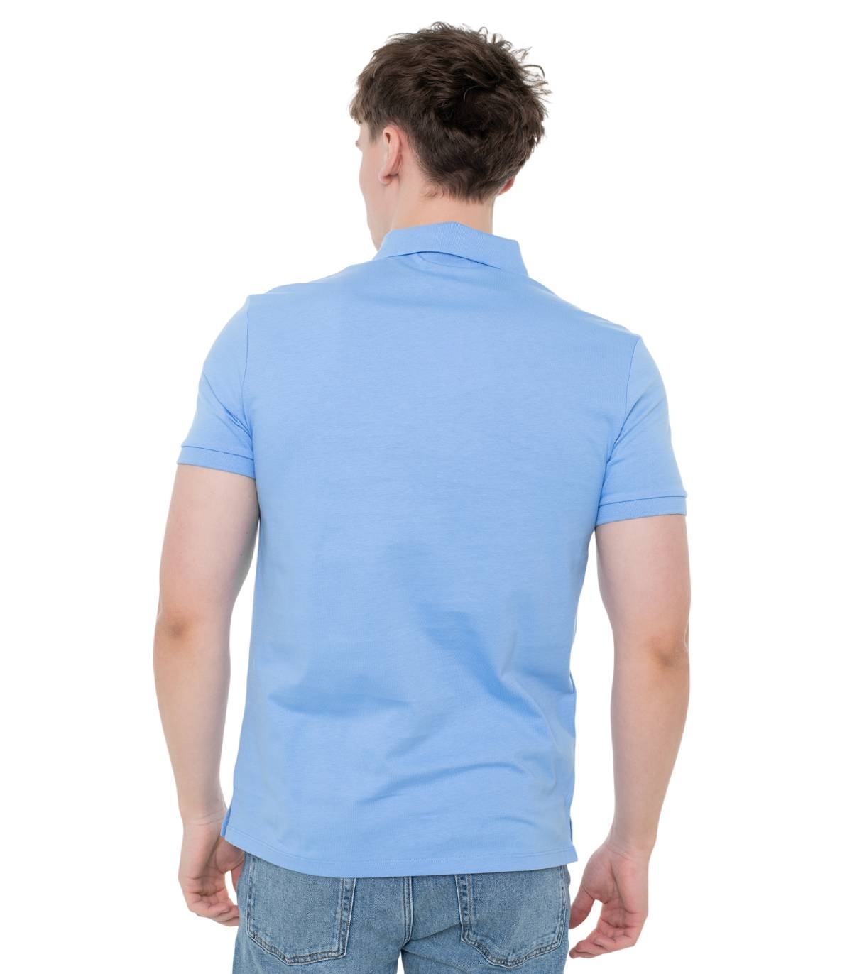 Calvin Klein - Polo Celeste para Hombre