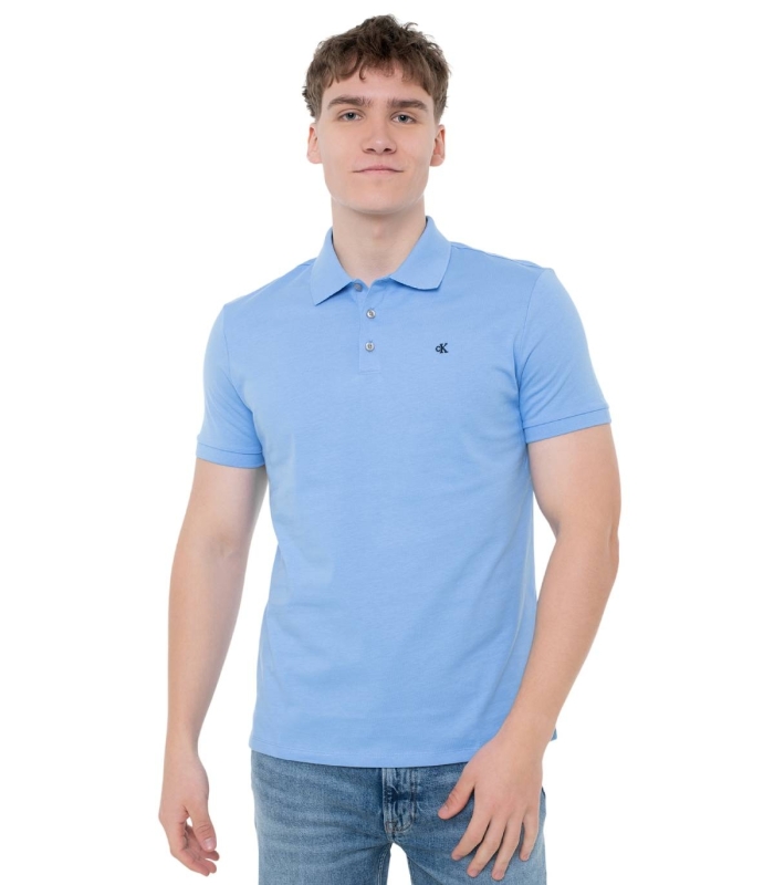 Calvin Klein - Polo Celeste para Hombre