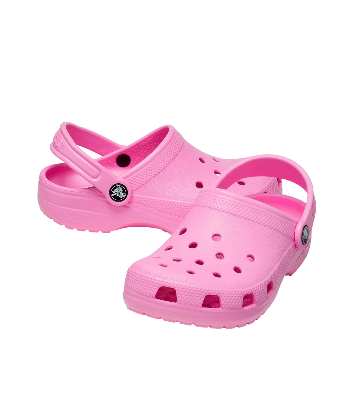 Crocs - Chanclas Rosas para Mujer - Classics