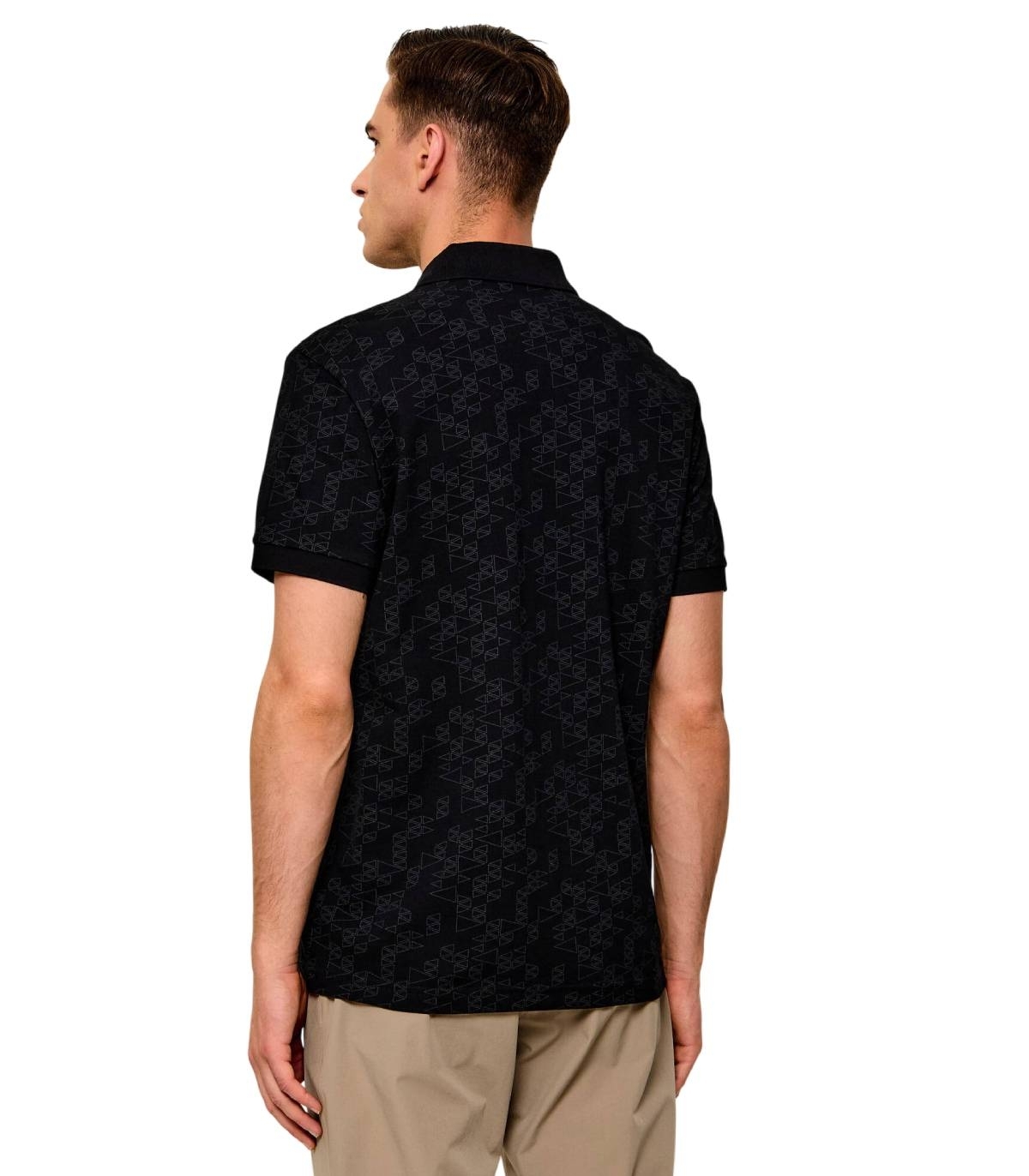 Boss - Polo Negro para Hombre